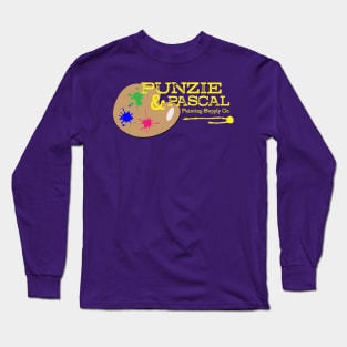 Punzie and Pascal Painting Supply Long Sleeve T-Shirt